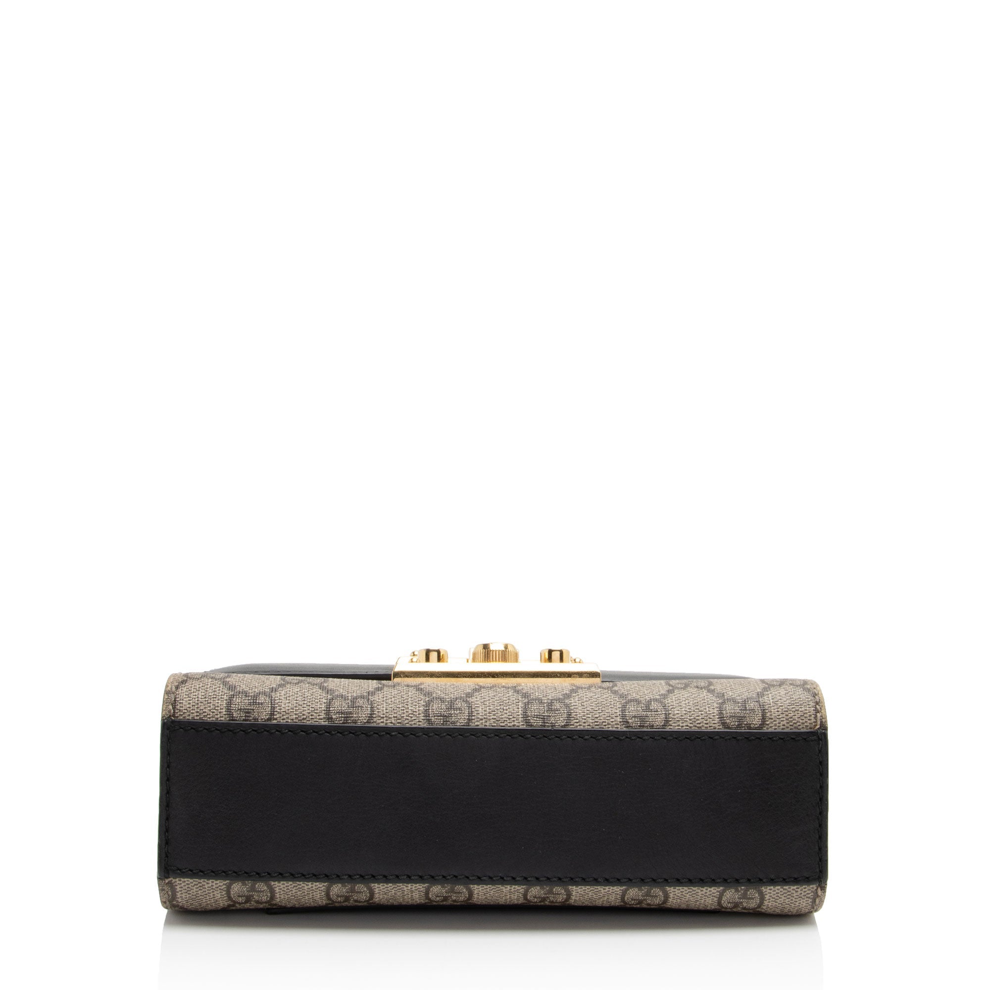 Gucci GG Supreme Small Padlock Shoulder Bag (SHF-wWXgdi)