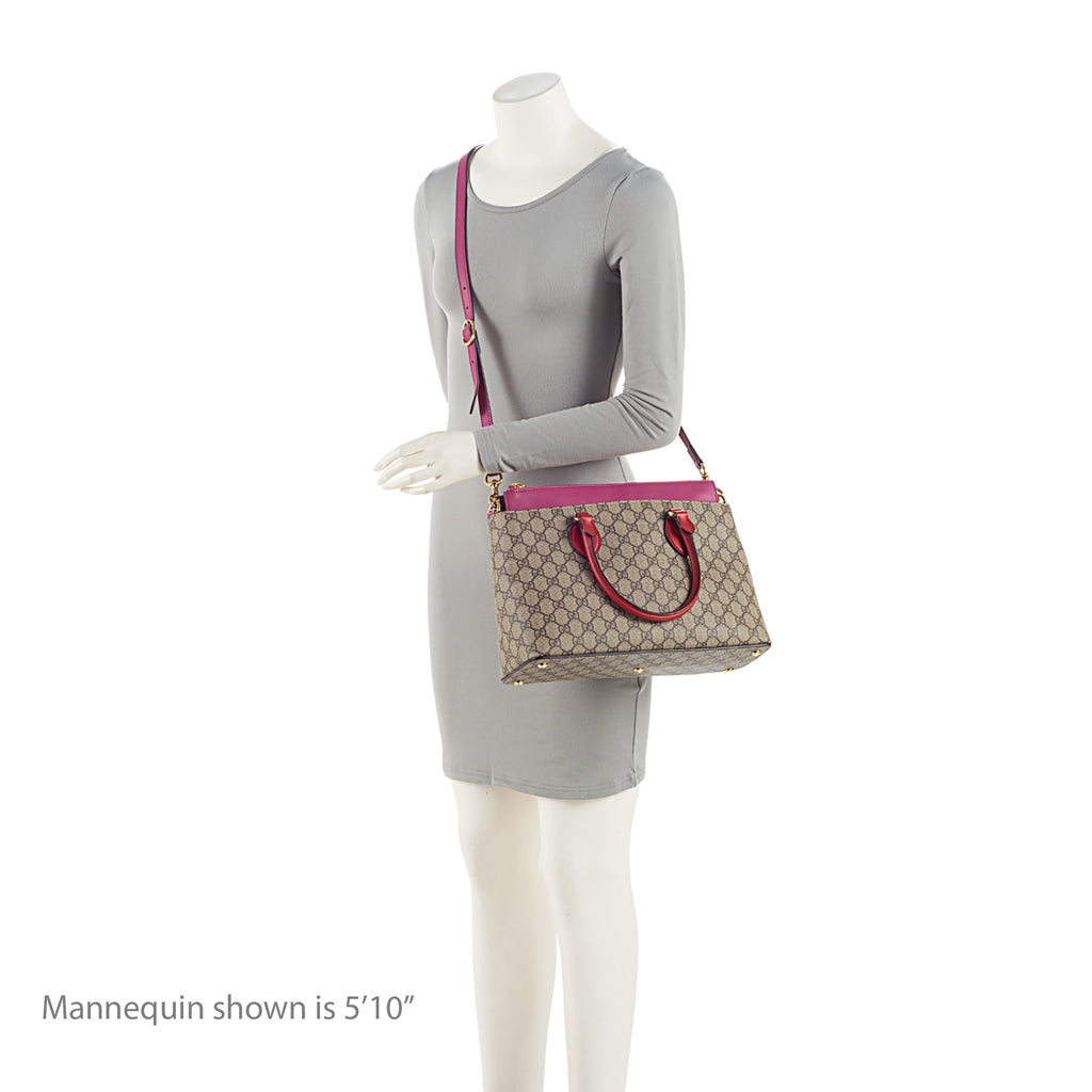 Gucci GG Supreme Small Tote (SHF-drDGfG)