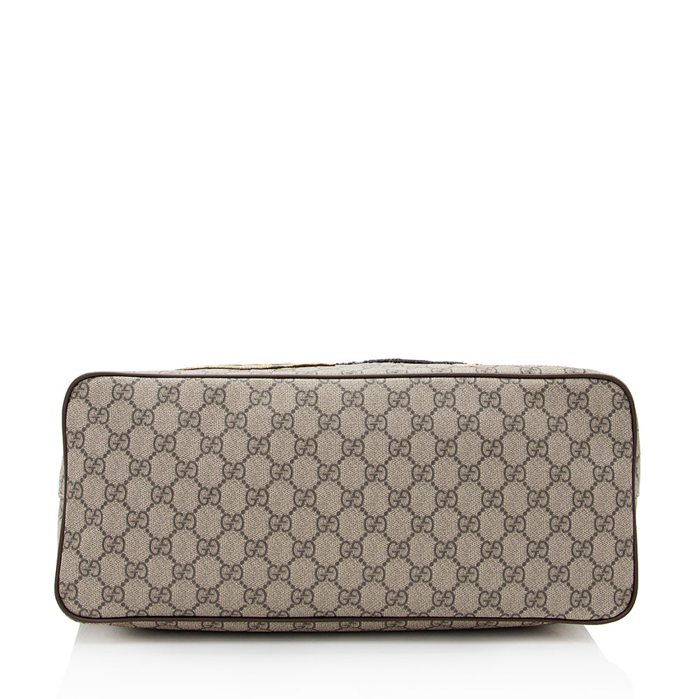Gucci GG Supreme Soft Courrier Tote - FINAL SALE (SHF-21978)