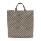 Gucci GG Supreme Soft Vertical Courrier Tote
