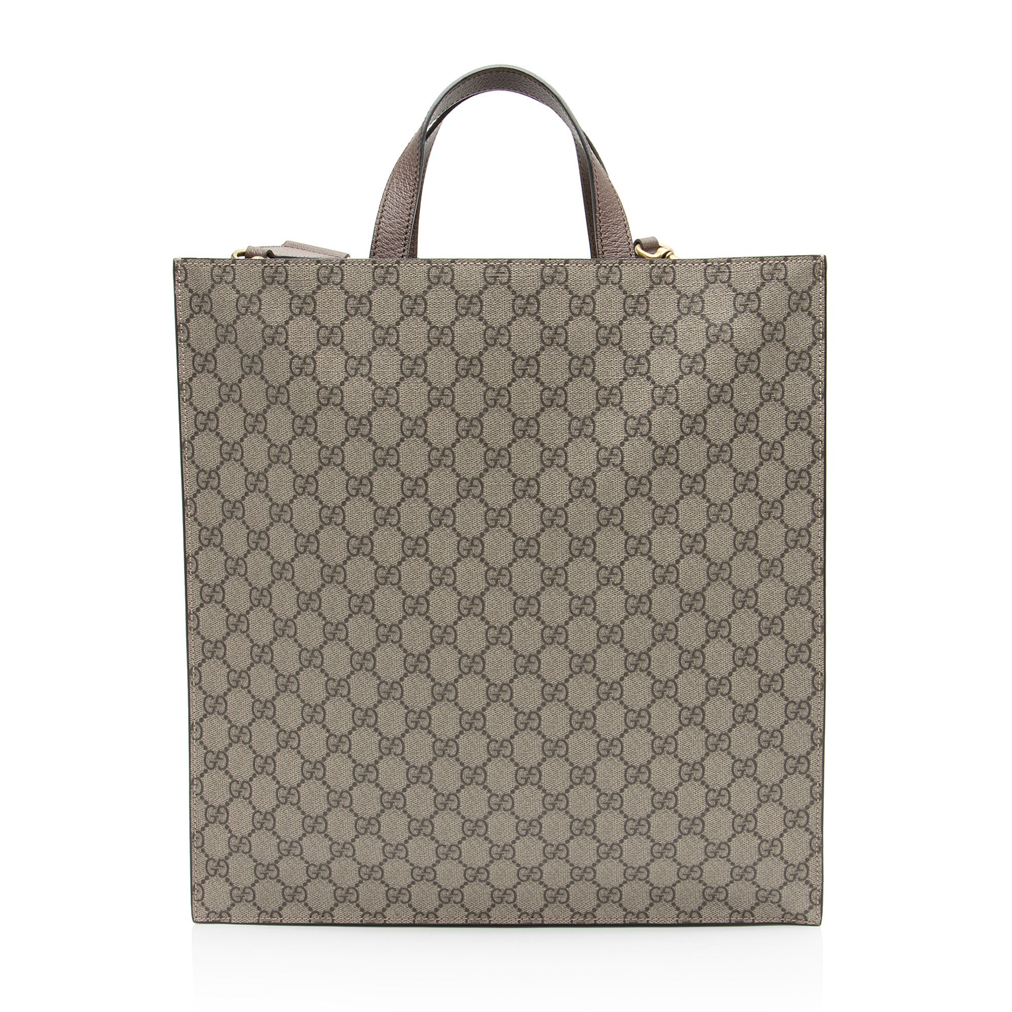 Gucci GG Supreme Soft Vertical Courrier Tote
