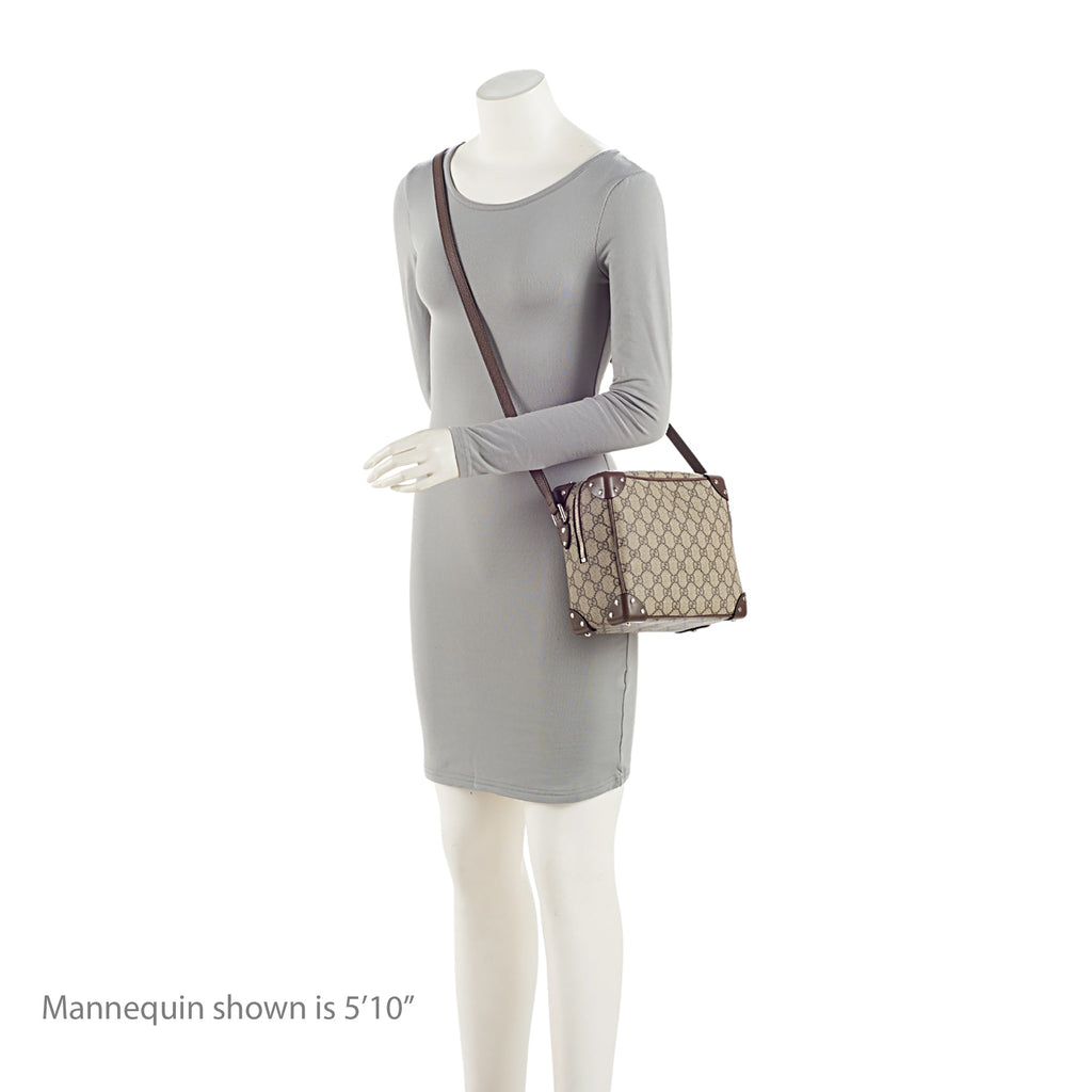 Gucci GG Supreme Square Messenger (SHF-JAMrY6)