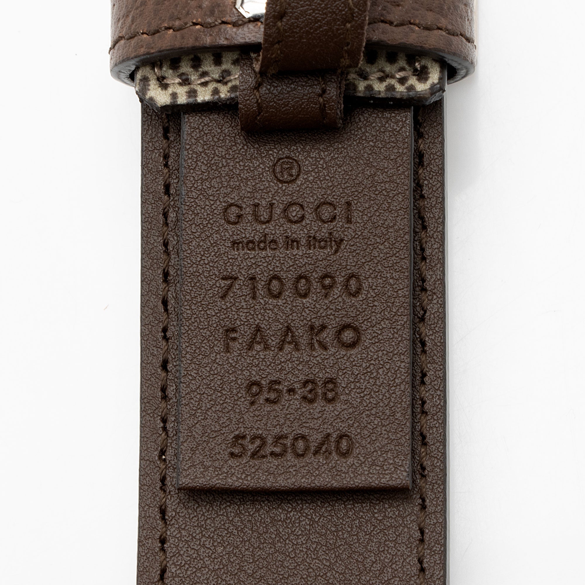 Gucci GG Supreme Star Studded Belt - Size 38 / 95