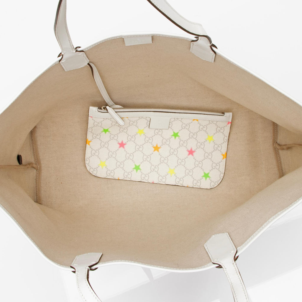 Gucci GG Supreme Stars Large Tote (SHF-23264)