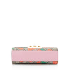 Gucci GG Supreme Strawberry Padlock Small Shoulder Bag