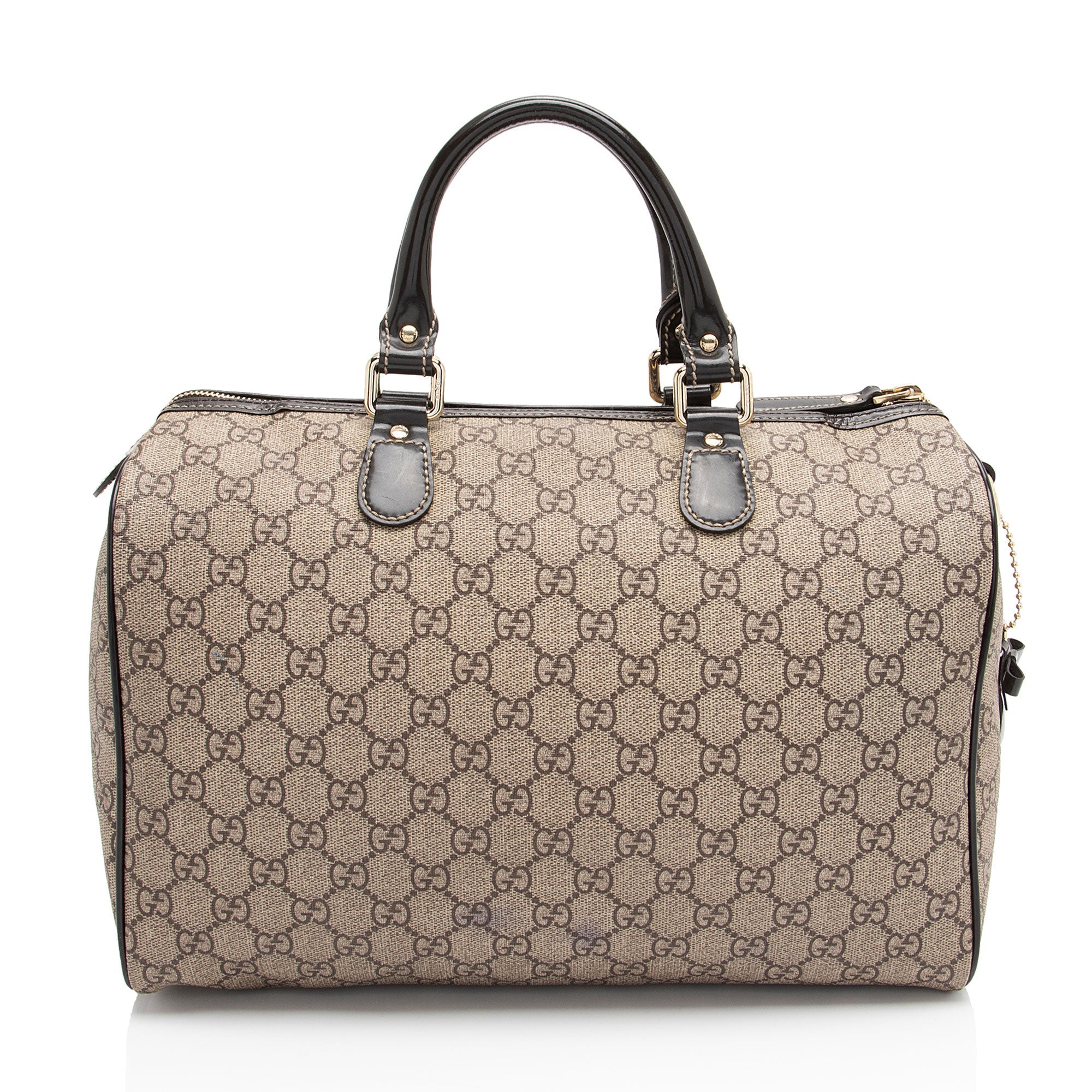 Gucci GG Supreme Tattoo Heart Medium Boston Bag (SHF-CqiJiV)