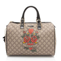 Gucci GG Supreme Tattoo Heart Medium Boston Bag (SHF-CqiJiV)