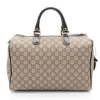Gucci GG Supreme Tattoo Heart Medium Boston Bag