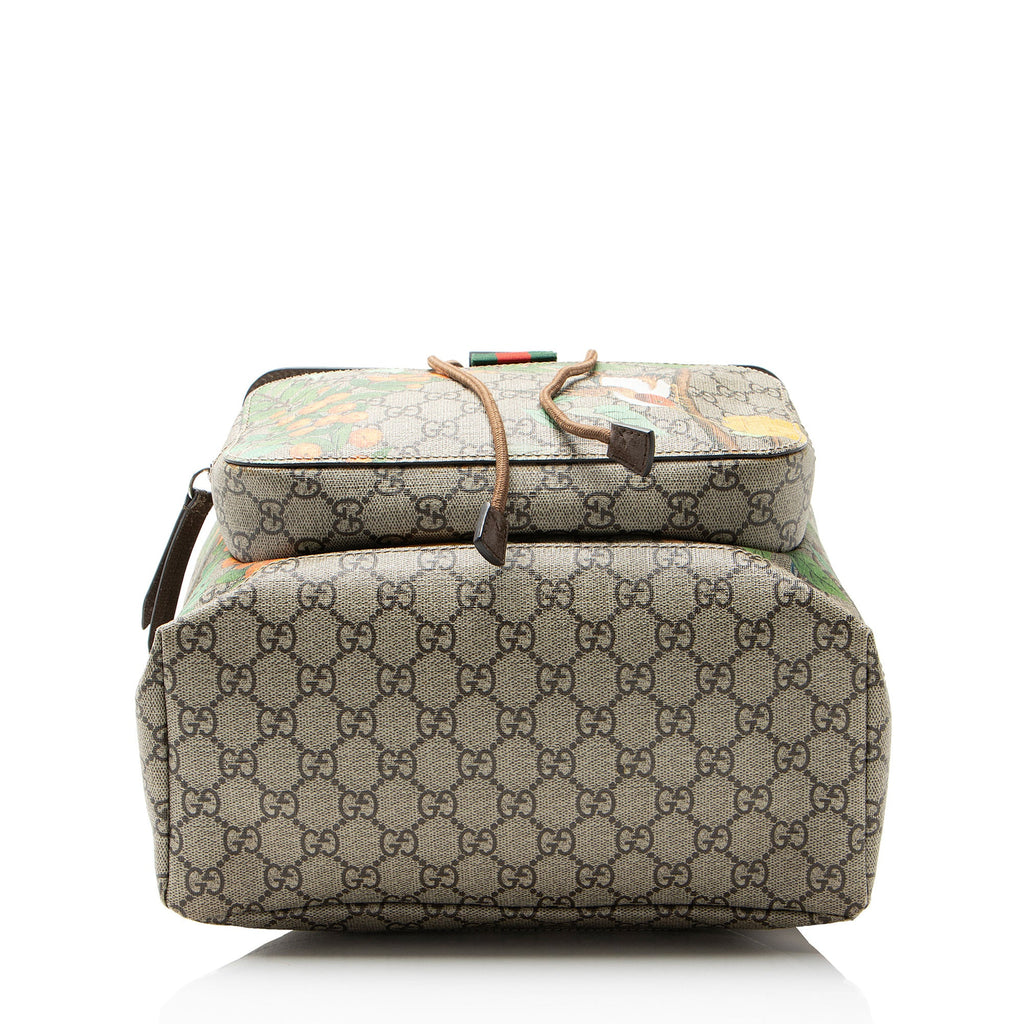 Gucci GG Supreme Tian Drawstring Backpack