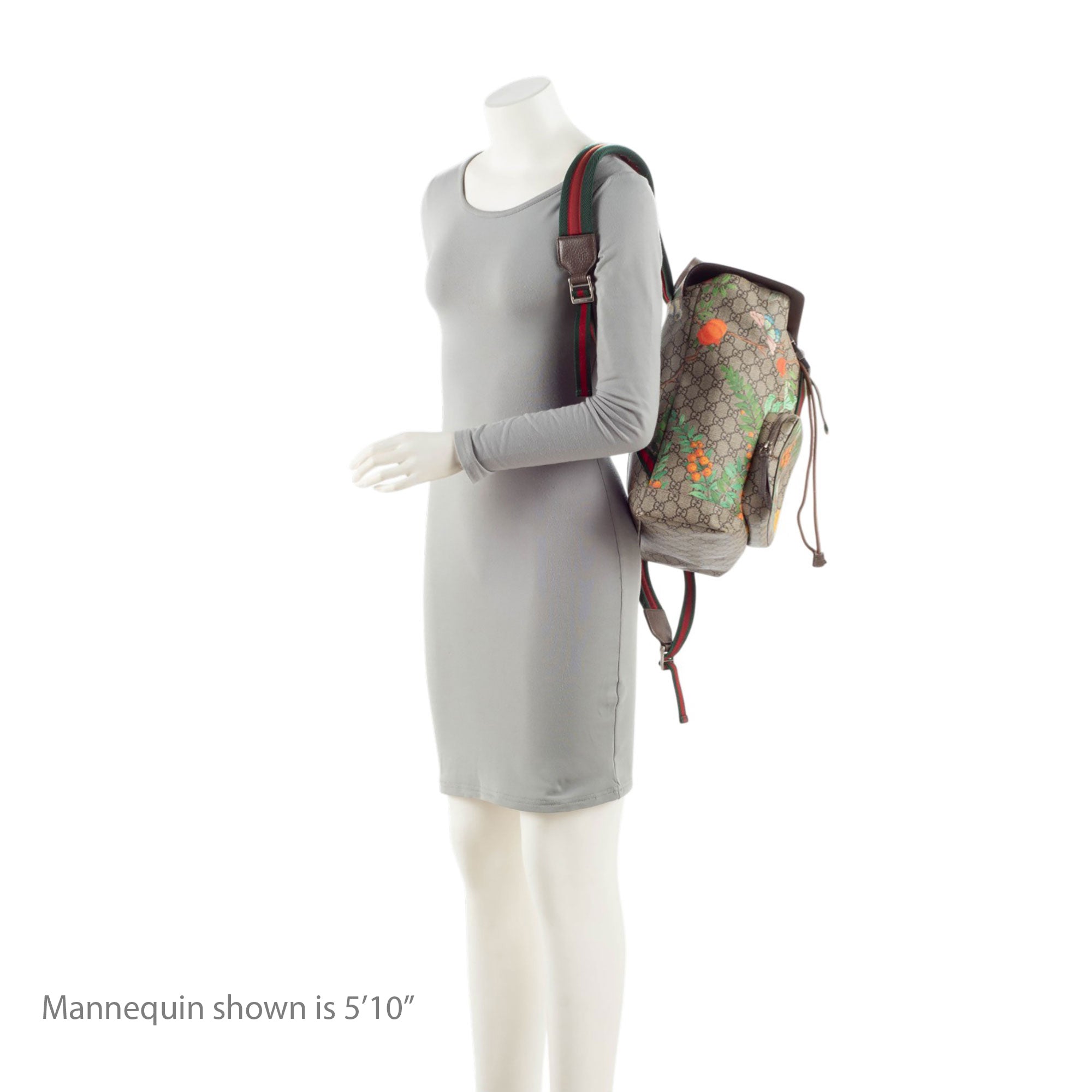 Gucci GG Supreme Tian Drawstring Backpack
