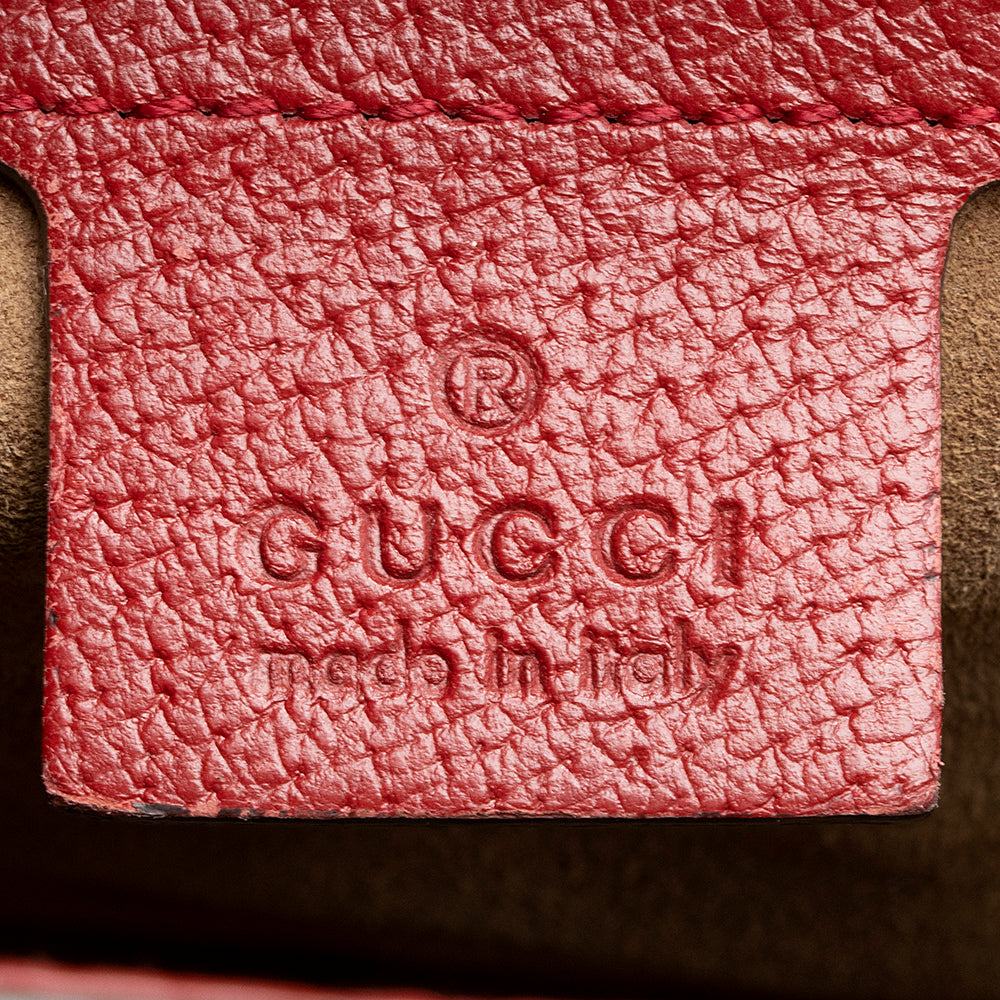 Gucci GG Supreme Tian Padlock Shoulder Bag (SHF-21600)