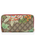 Gucci GG Supreme Tian Zip Around Wallet (SHF-2YyS7K)
