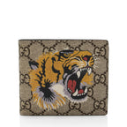 Gucci GG Supreme Tiger Bi-Fold Wallet (SHF-bb3WoH)