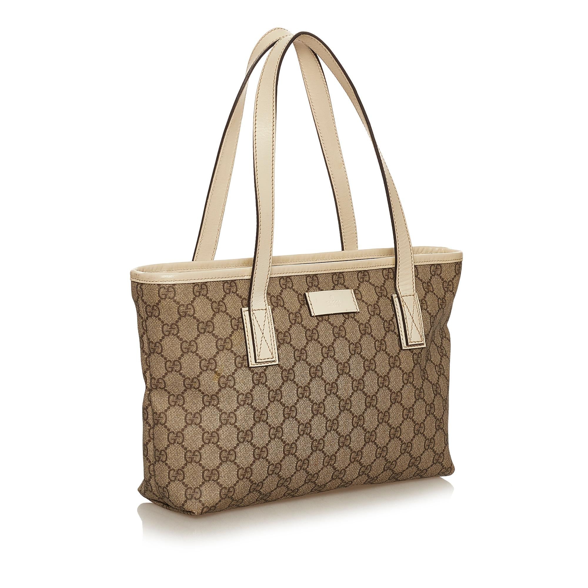 Gucci GG Supreme Tote Bag (SHG-29602)