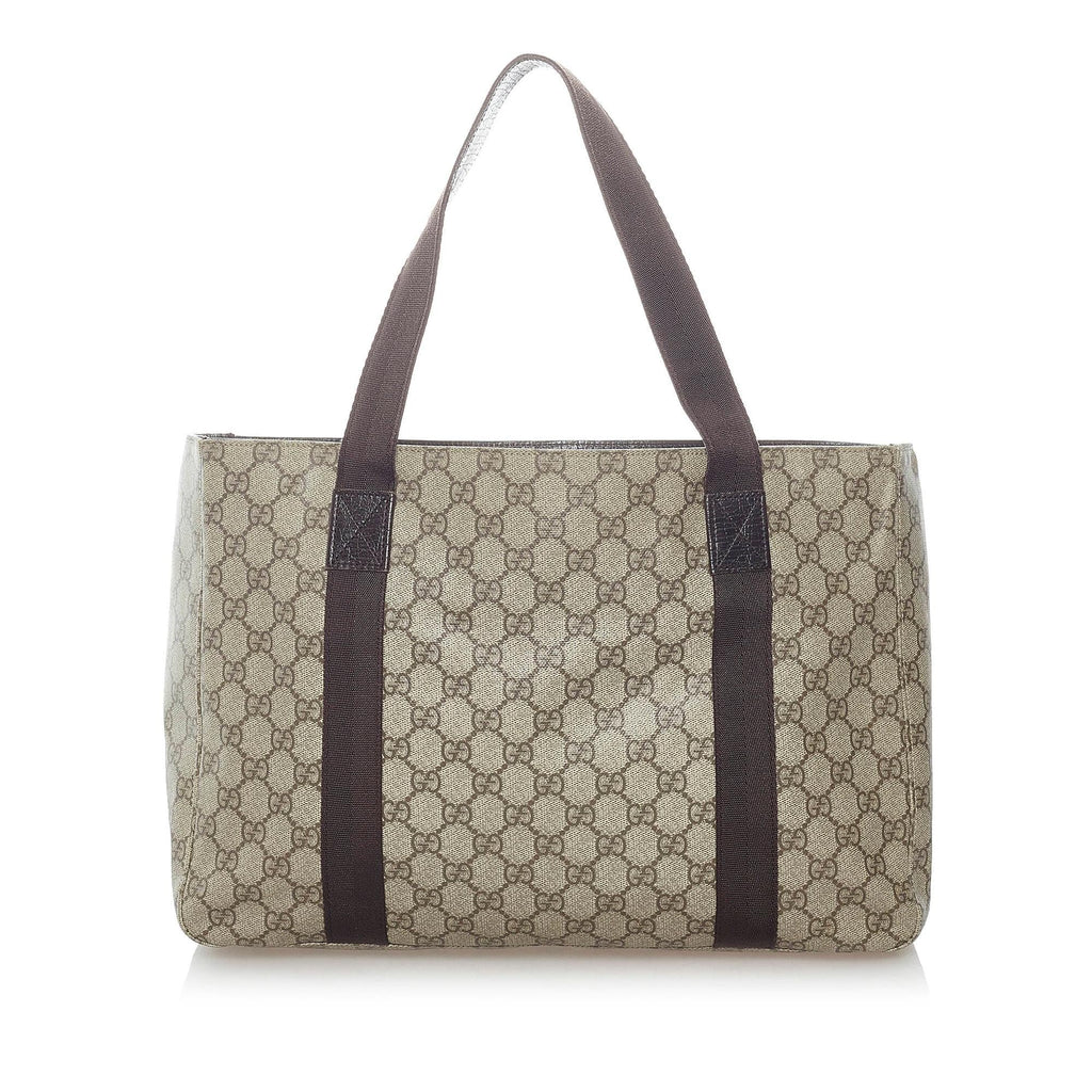 Gucci GG Supreme Tote Bag (SHG-32015)
