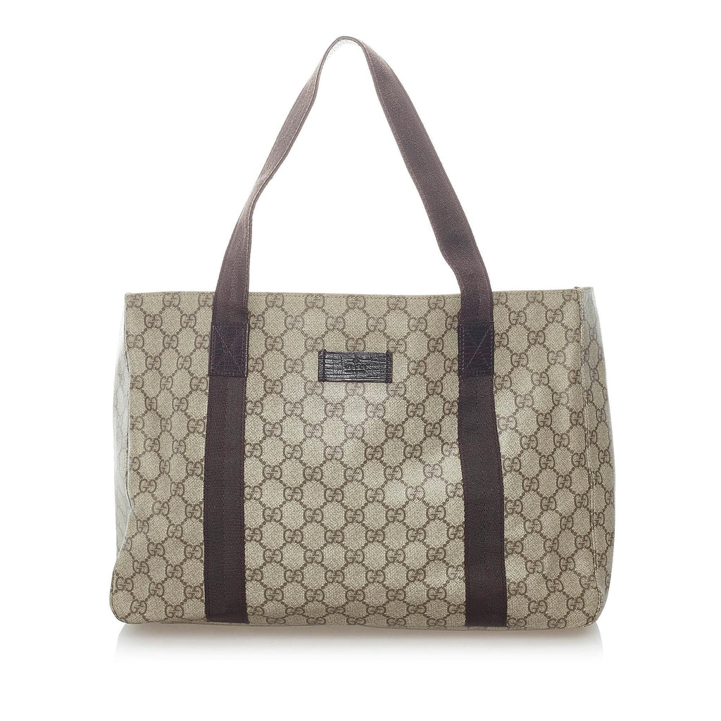 Gucci GG Supreme Tote Bag (SHG-32015)