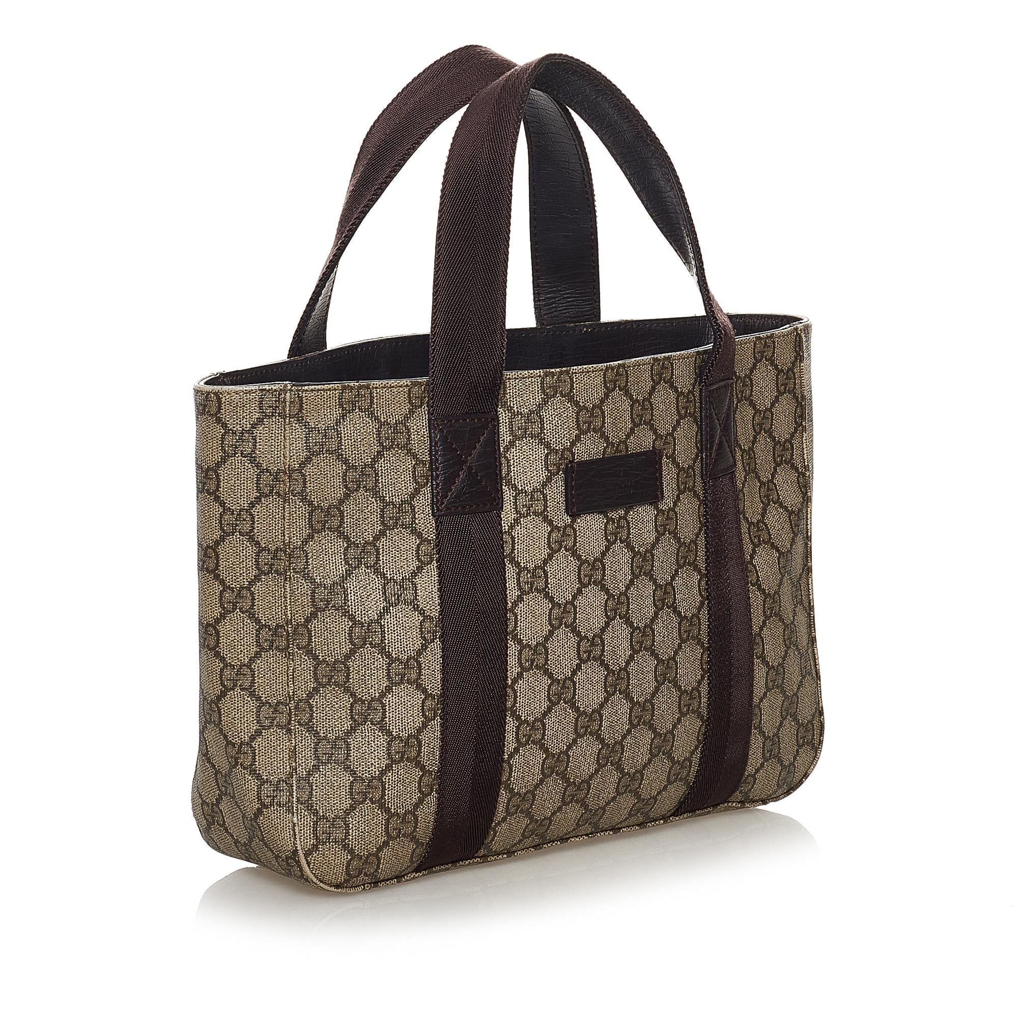 Gucci GG Supreme Tote Bag (SHG-32746)