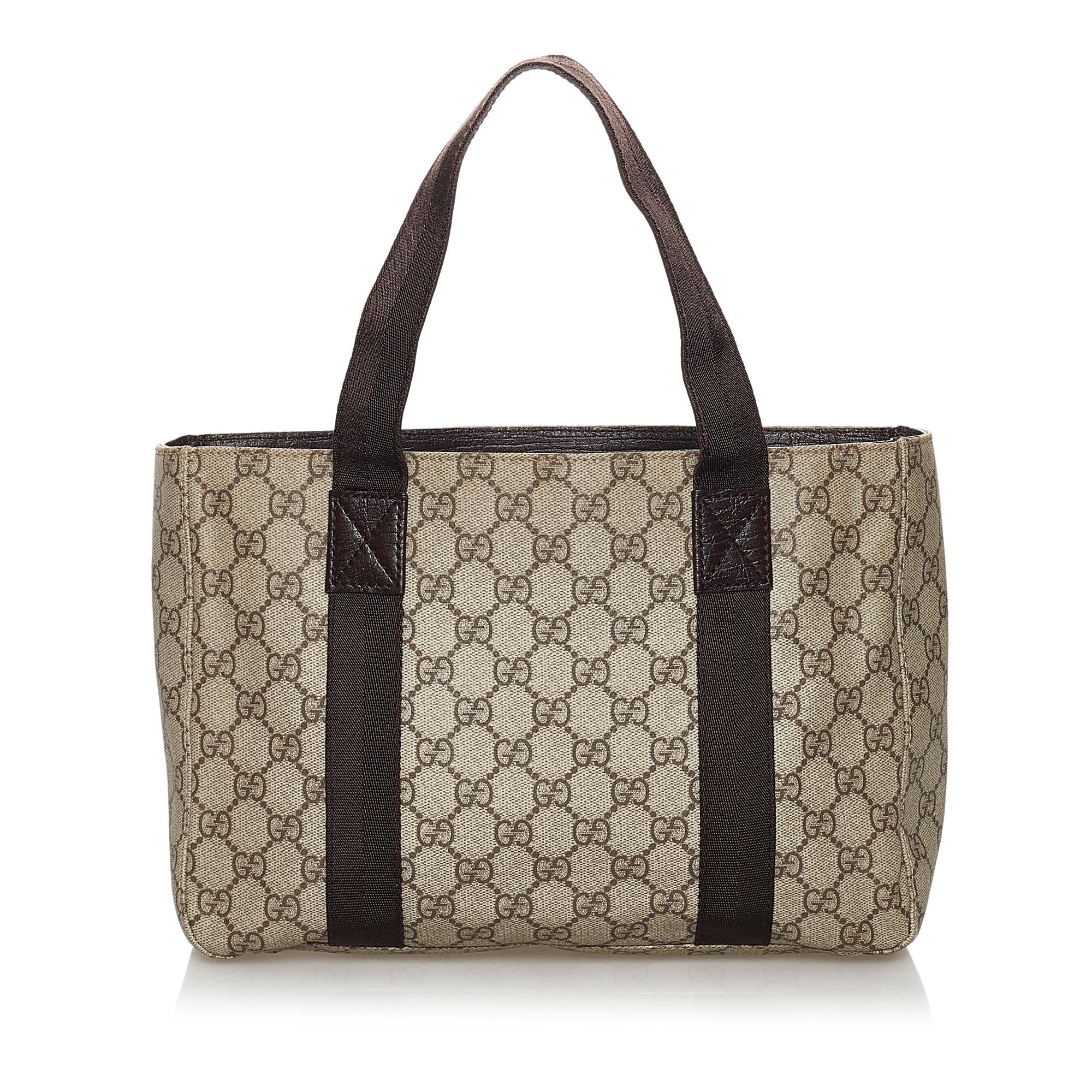 Gucci GG Supreme Tote (SHG-30715)