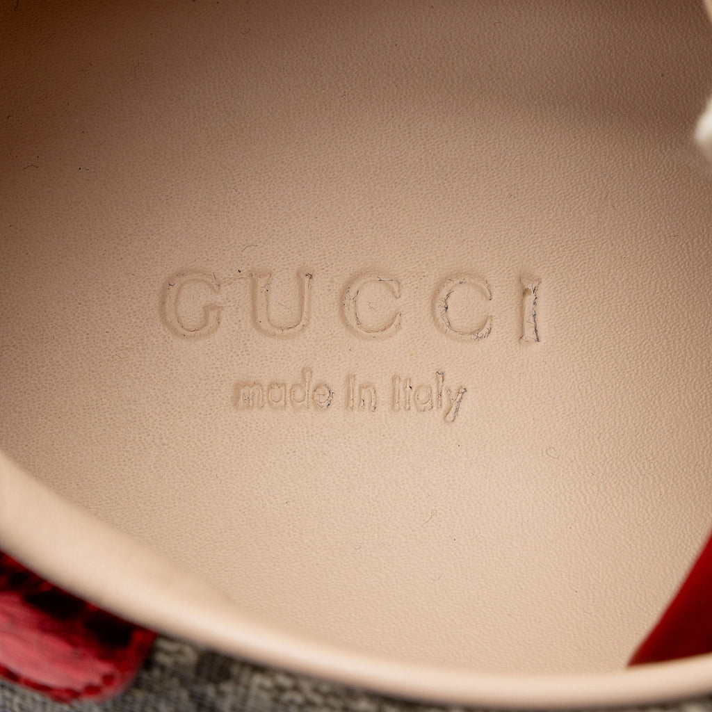 Gucci GG Supreme Web Ace Sneakers - Size 6 / 36 (SHF-ffuTAV)