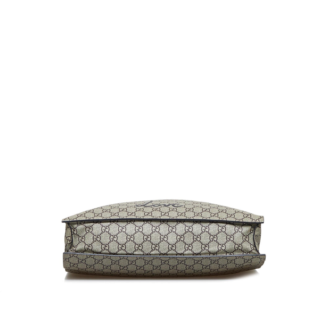 Gucci GG Supreme Web Animalier Satchel (SHG-aiiY9A)