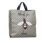 Gucci GG Supreme Web Animalier Satchel (SHG-aiiY9A)