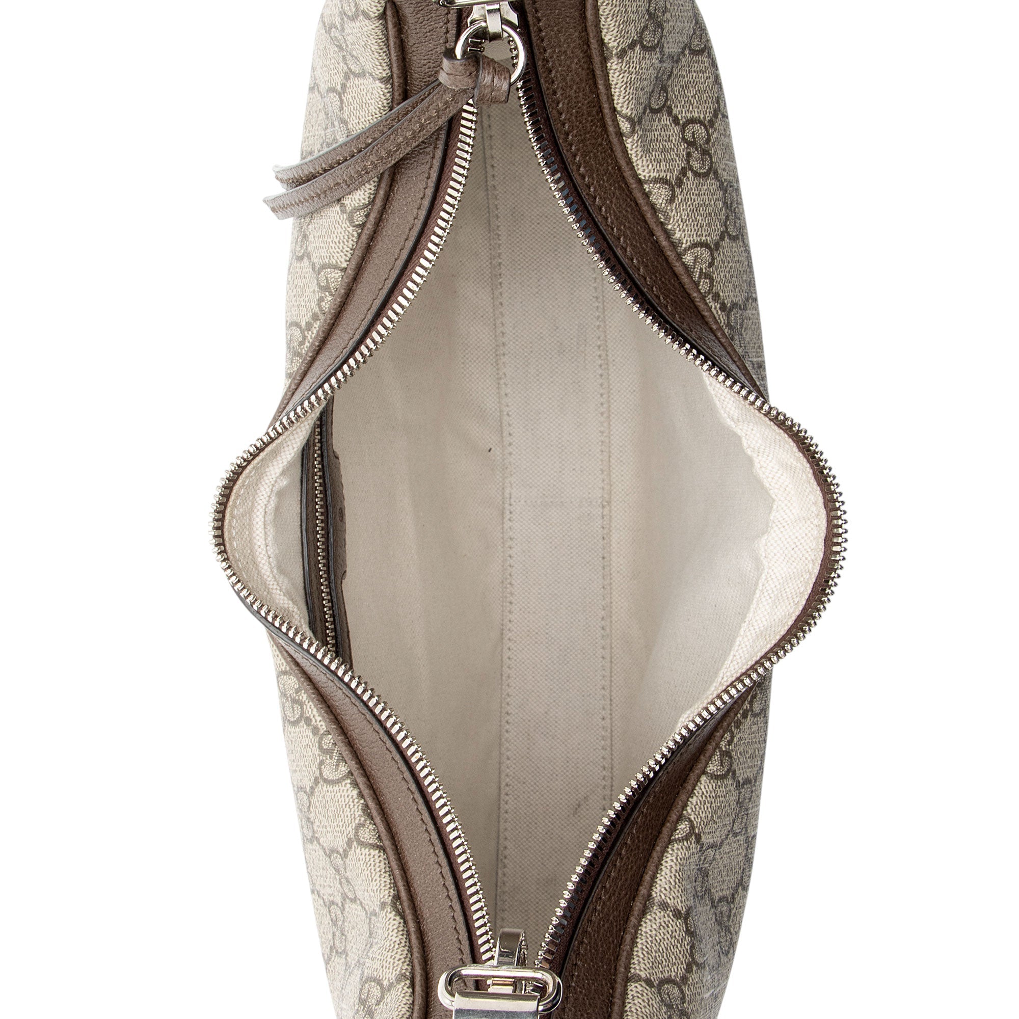 Gucci GG Supreme Web Attache Large Shoulder Bag