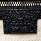 Gucci GG Supreme Web Attache Large Shoulder Bag