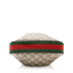 Gucci GG Supreme Web Attache Small Shoulder Bag