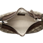 Gucci GG Supreme Web Attache Small Shoulder Bag