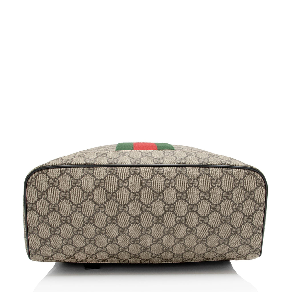 Gucci GG Supreme Web Backpack (SHF-tXMzwM)