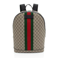 Gucci GG Supreme Web Backpack (SHF-tXMzwM)