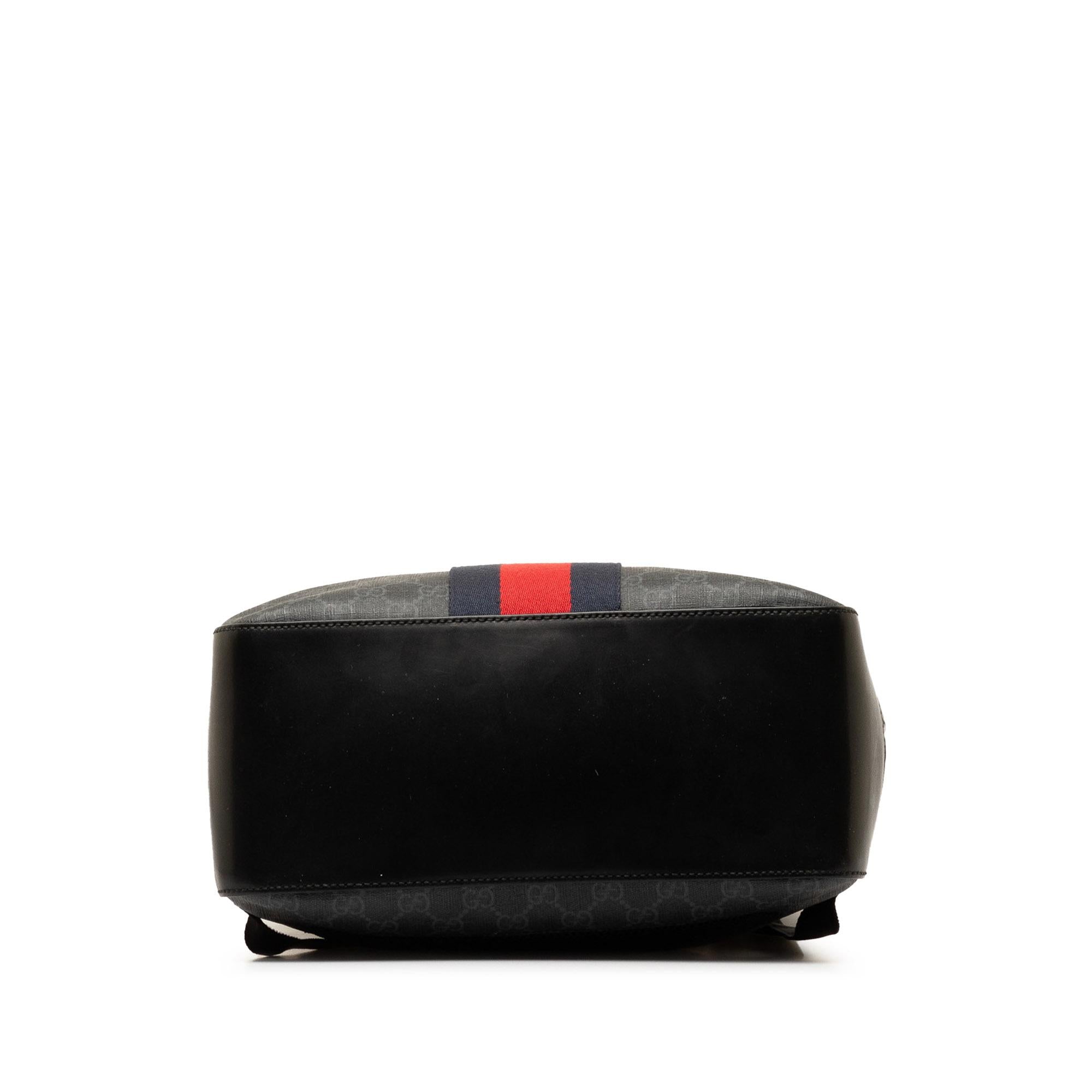 Gucci GG Supreme Web Backpack (SHG-Jo83GN)
