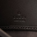 Gucci GG Supreme Web Bee Zip Around Wallet