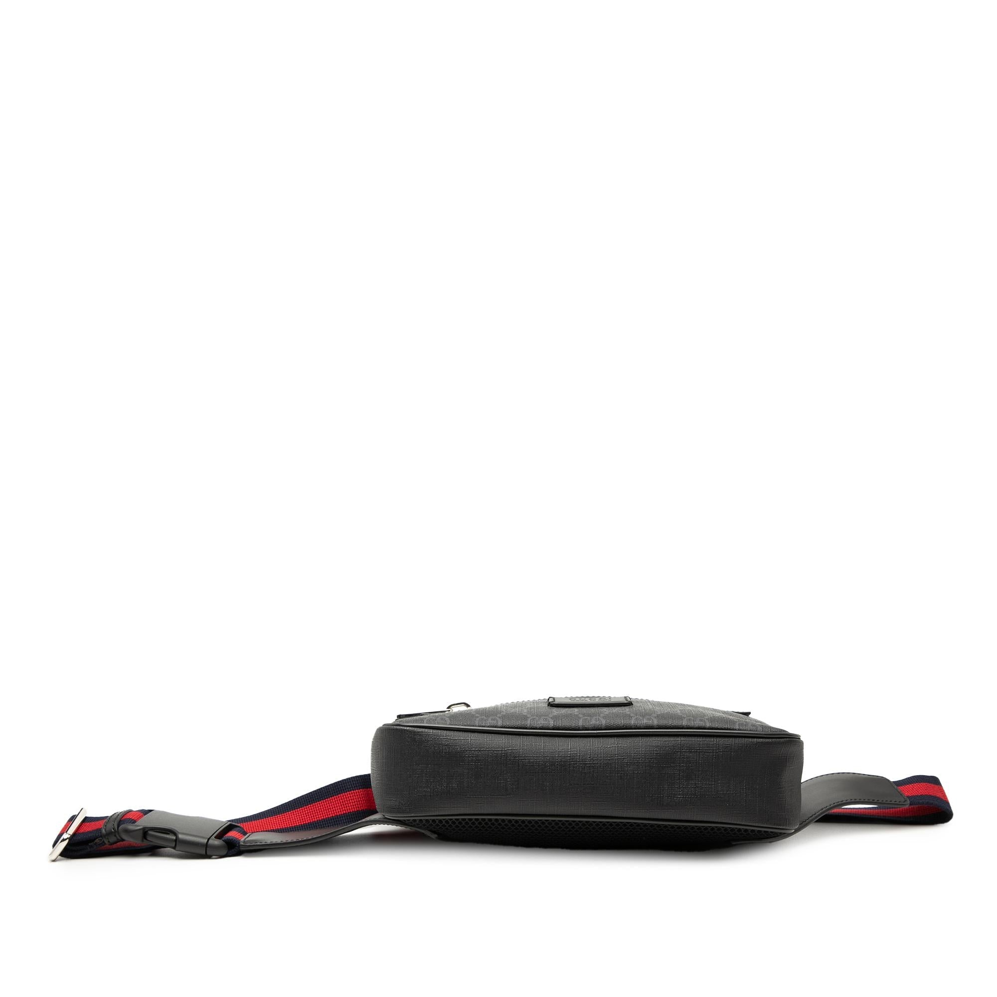 Gucci GG Supreme Web Belt Bag