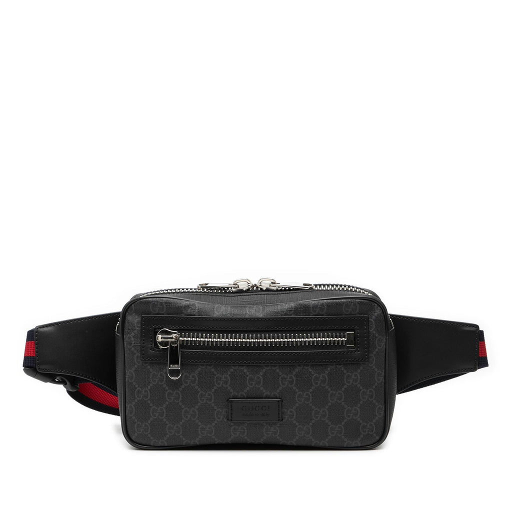 Gucci GG Supreme Web Belt Bag