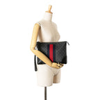 Gucci GG Supreme Web Clutch