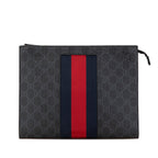 Gucci GG Supreme Web Clutch