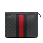 Gucci GG Supreme Web Clutch