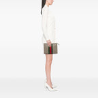 Gucci GG Supreme Web Clutch