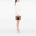 Gucci GG Supreme Web Clutch