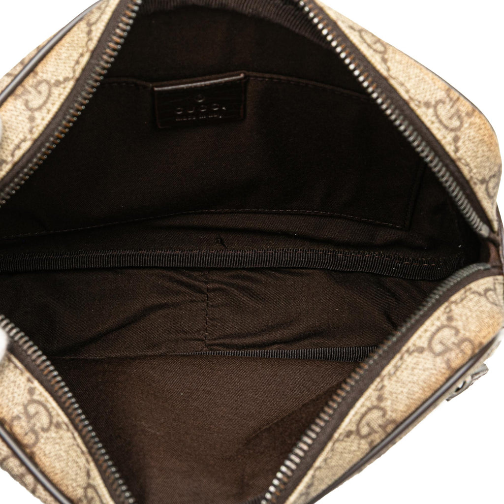 Gucci GG Supreme Web Clutch