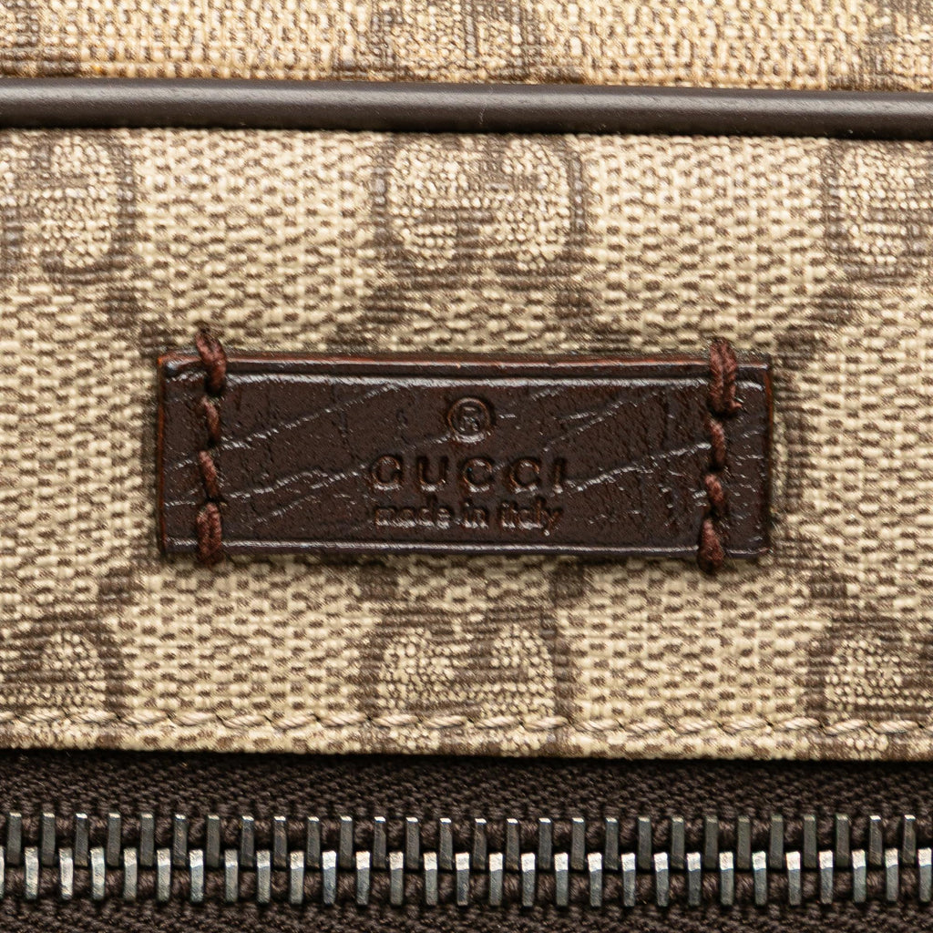 Gucci GG Supreme Web Clutch