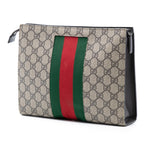 Gucci GG Supreme Web Clutch