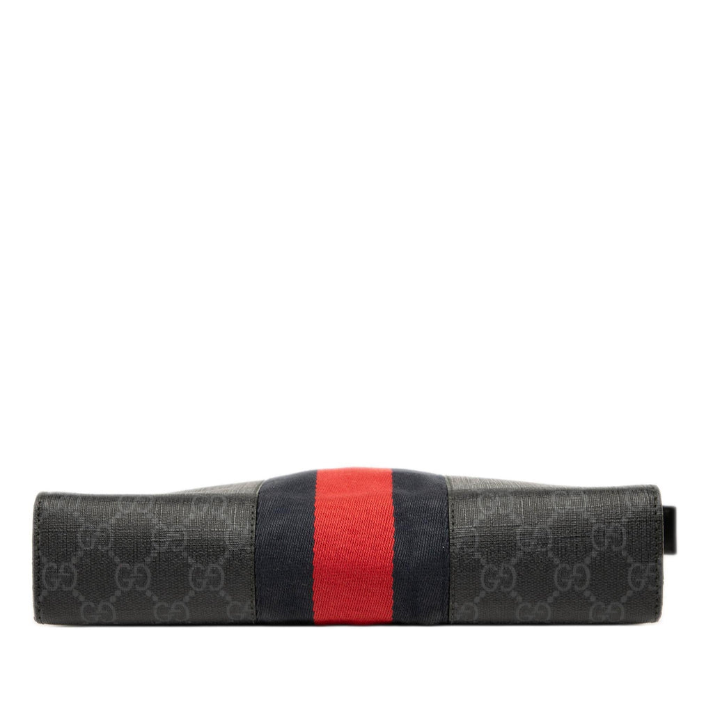 Gucci GG Supreme Web Clutch