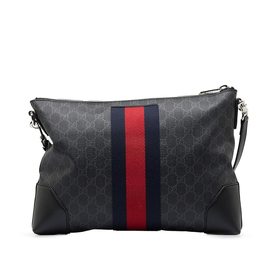 Gucci GG Supreme Web Crossbody Bag (SHG-gkkz7w)