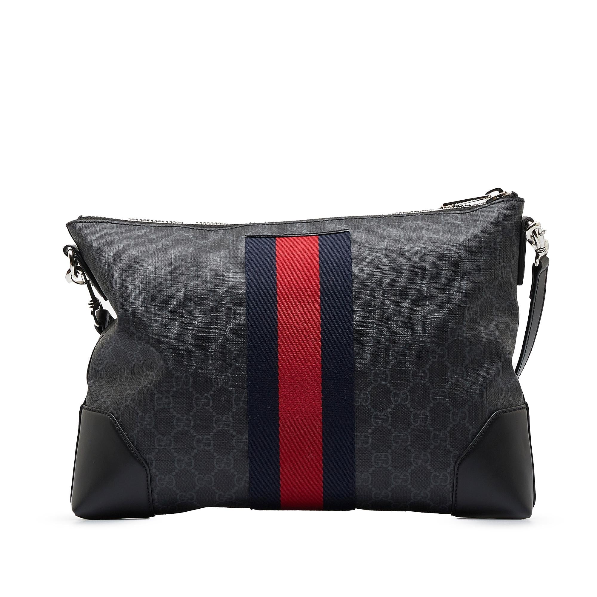 Gucci GG Supreme Web Crossbody Bag (SHG-gkkz7w)