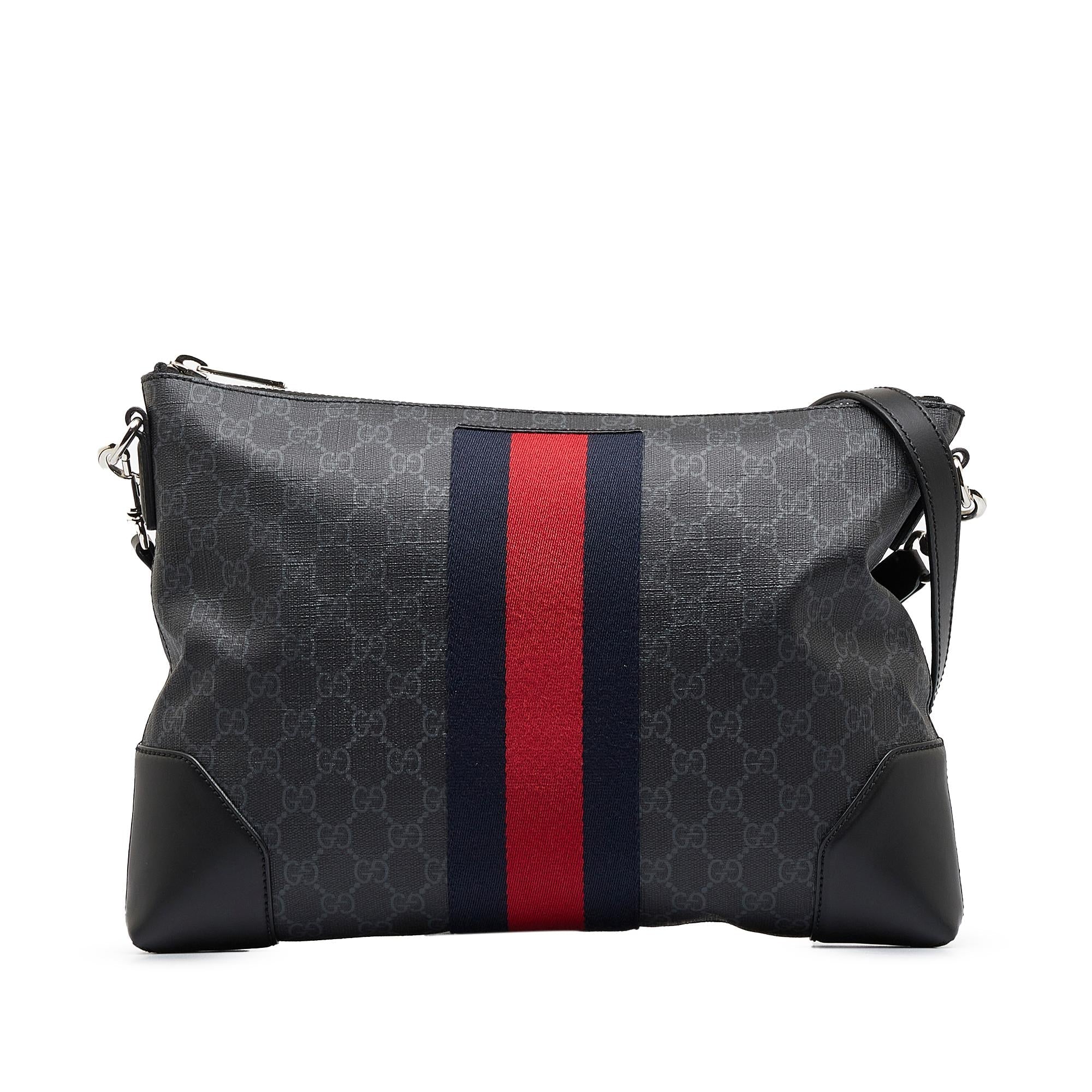 Gucci GG Supreme Web Crossbody Bag (SHG-gkkz7w)