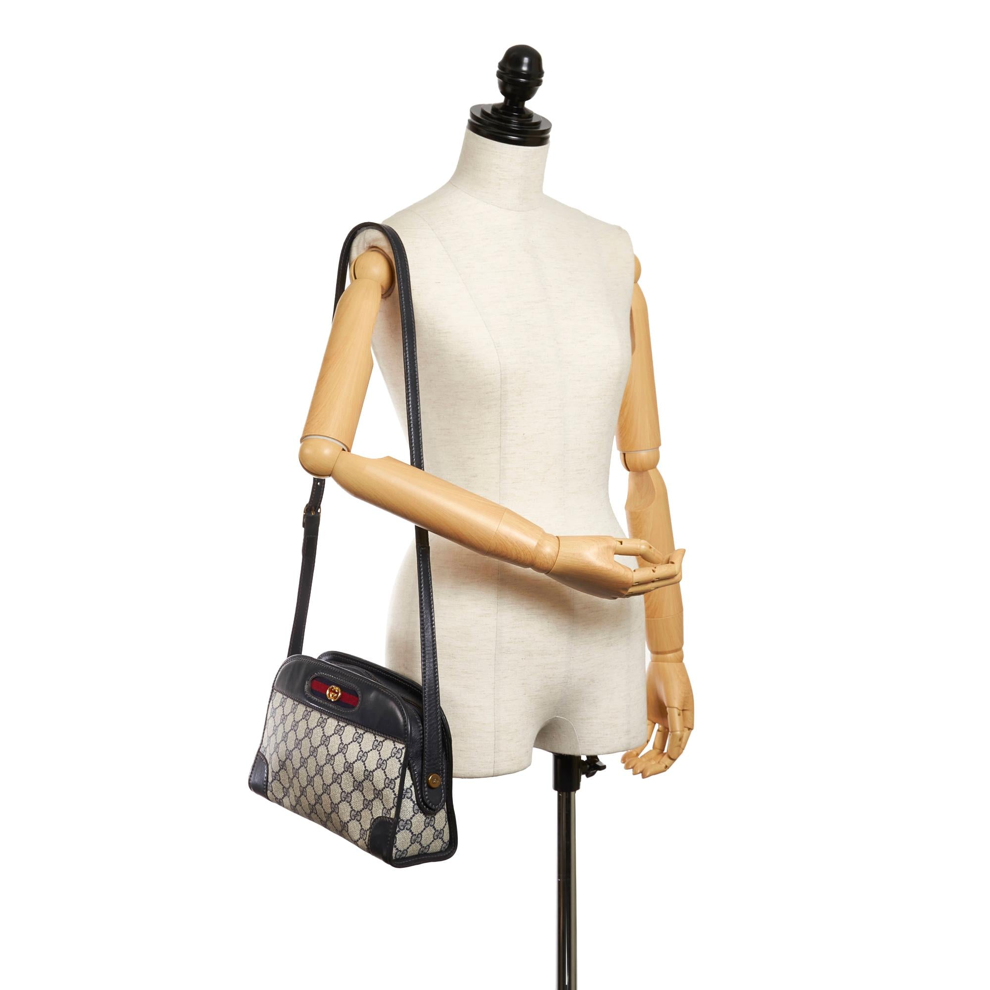 Gucci GG Supreme Web Crossbody bag (SHG-29969)