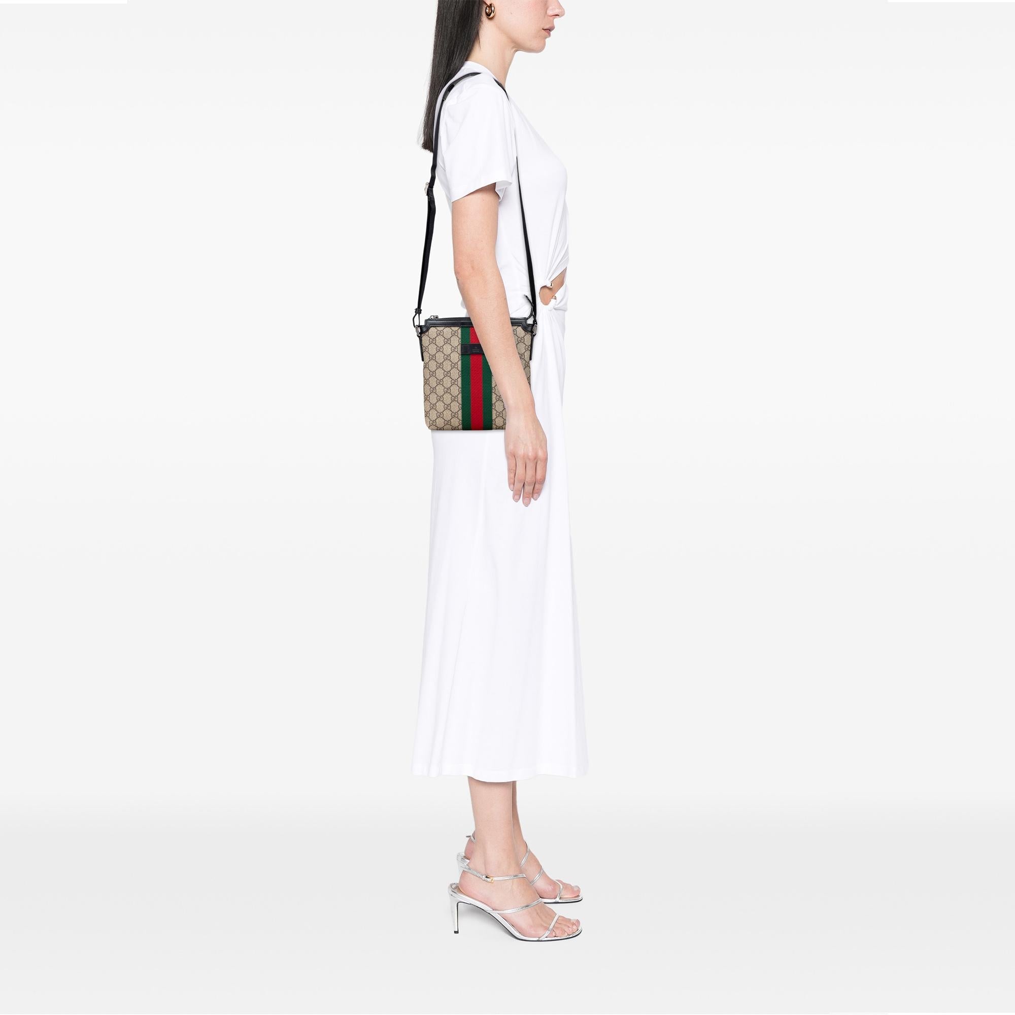 Gucci GG Supreme Web Crossbody