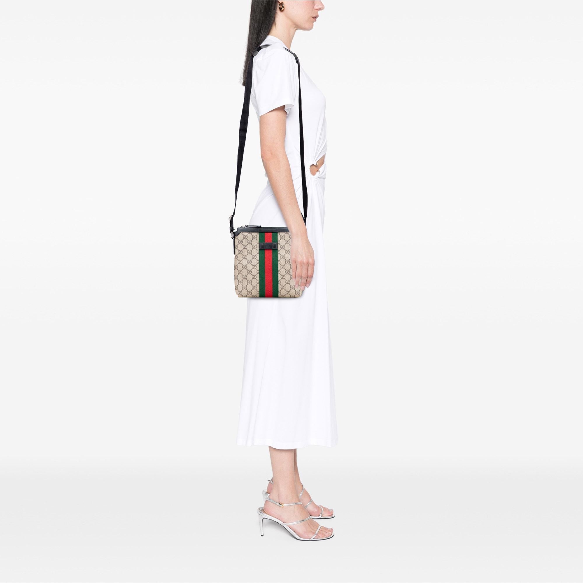 Gucci GG Supreme Web Crossbody
